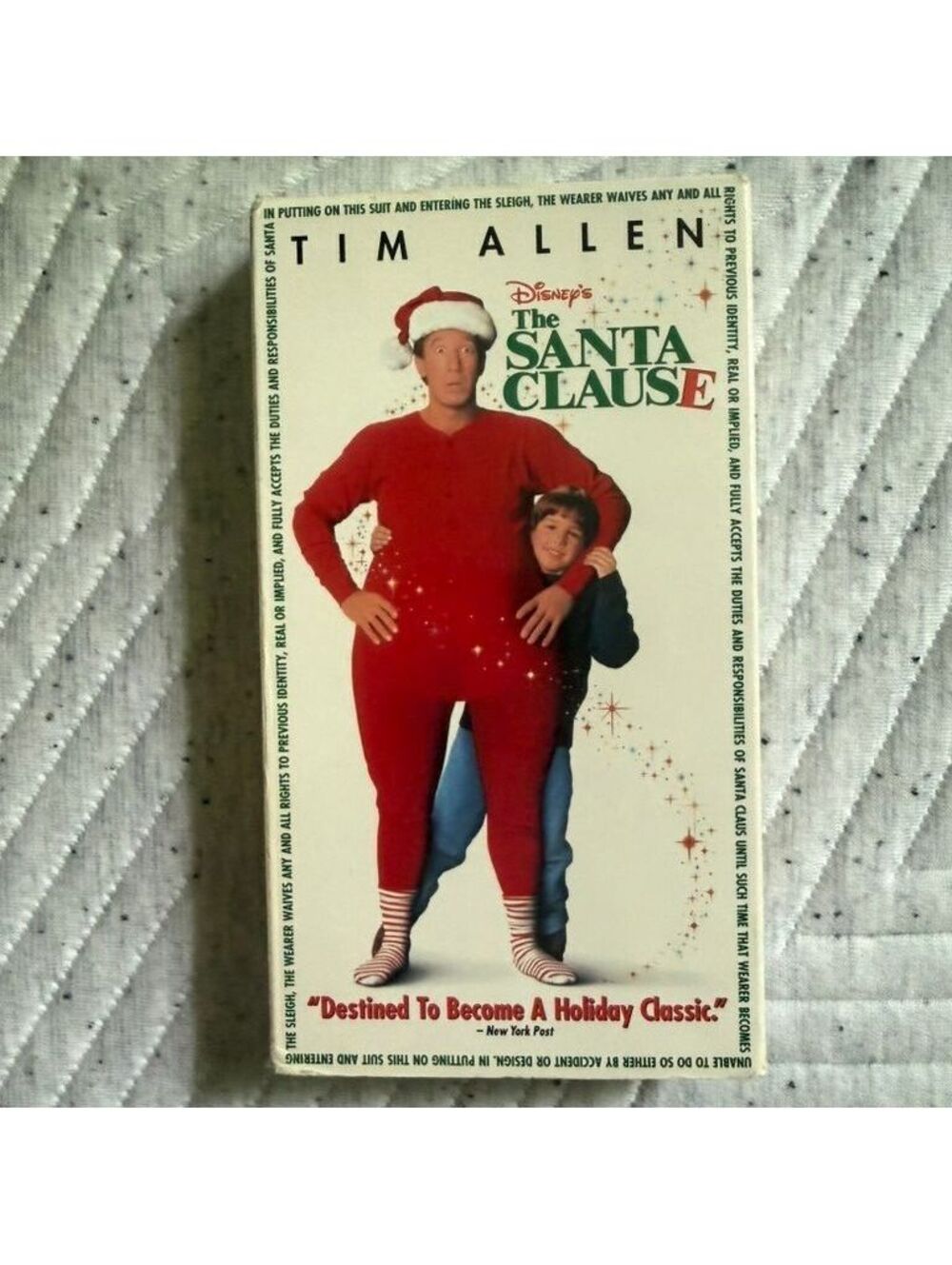 Disney The Santa Clause VHS 1995 Tim Allen Walt Disney Home Video #3633‎ Vintage